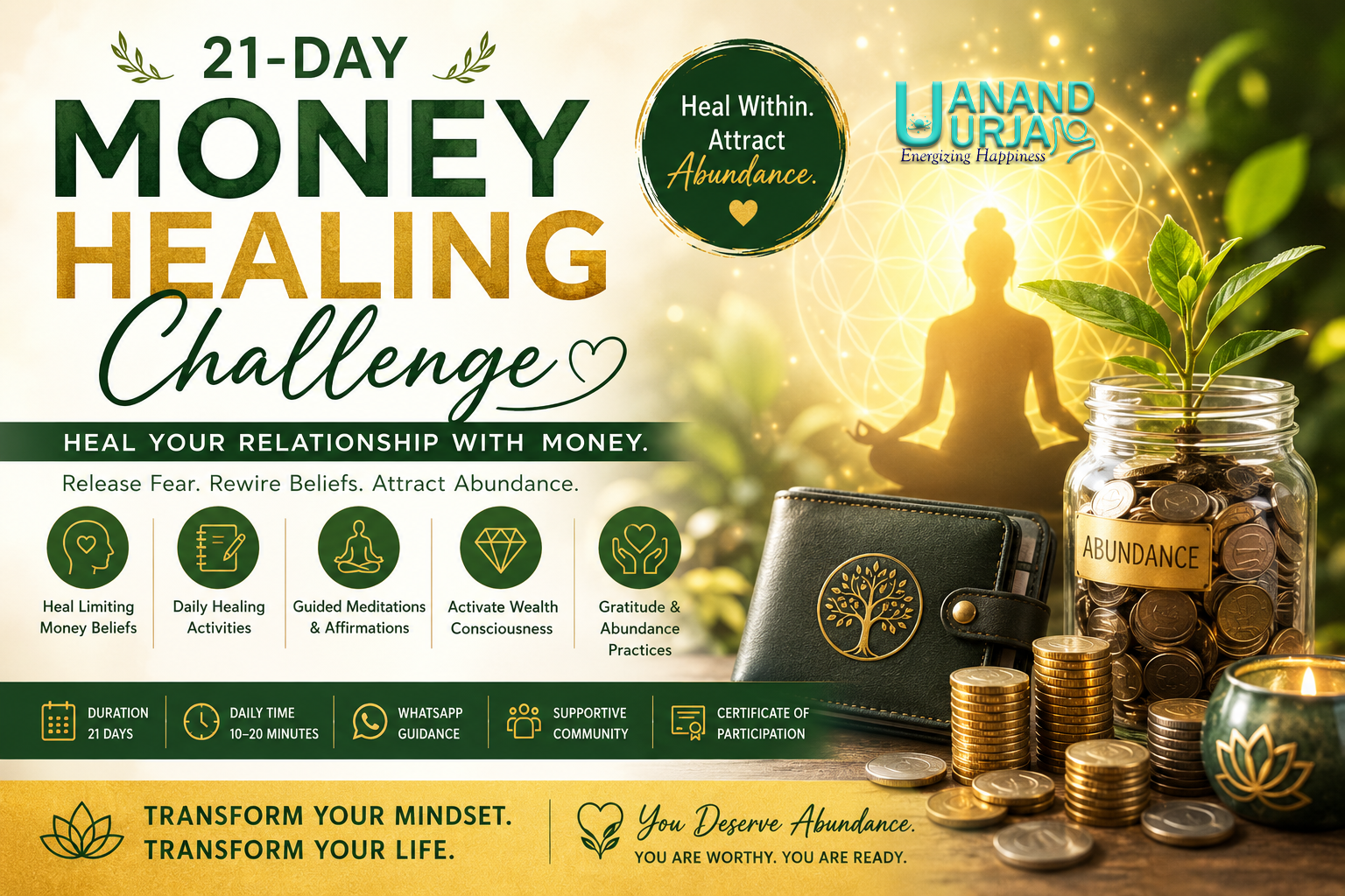 21-Day Money Healing Challenge
